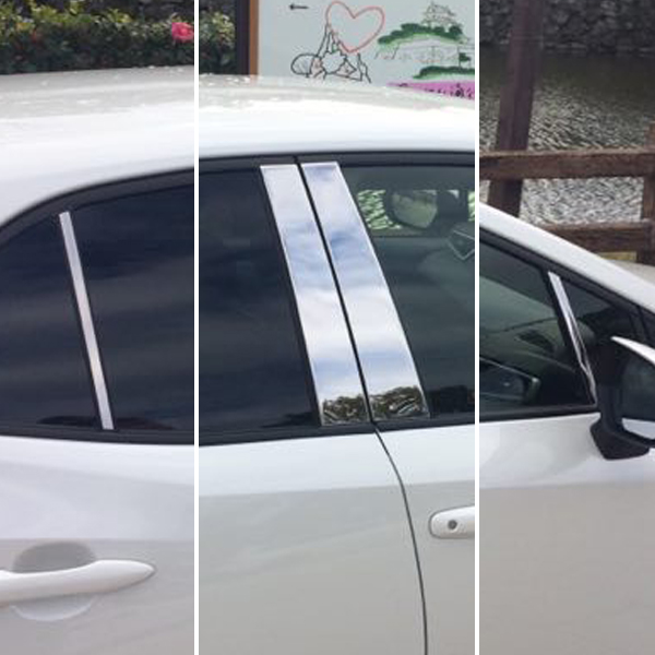 TOYOTA 2019 COROLLA 210 WINDOW PILLAR COVER TRIM PILLER GARNISH