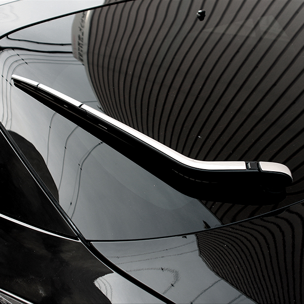 TOYOTA 2015 PRIUS 50 Chrome Car Tail Rear Window Rain Wiper Cover Trim