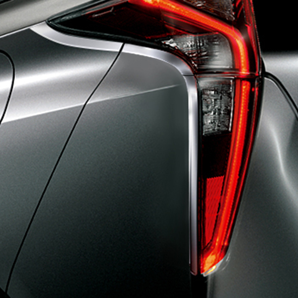 TOYOTA 2015 PRIUS 50 Chrome Rear TailLight Lamp Trim Cover